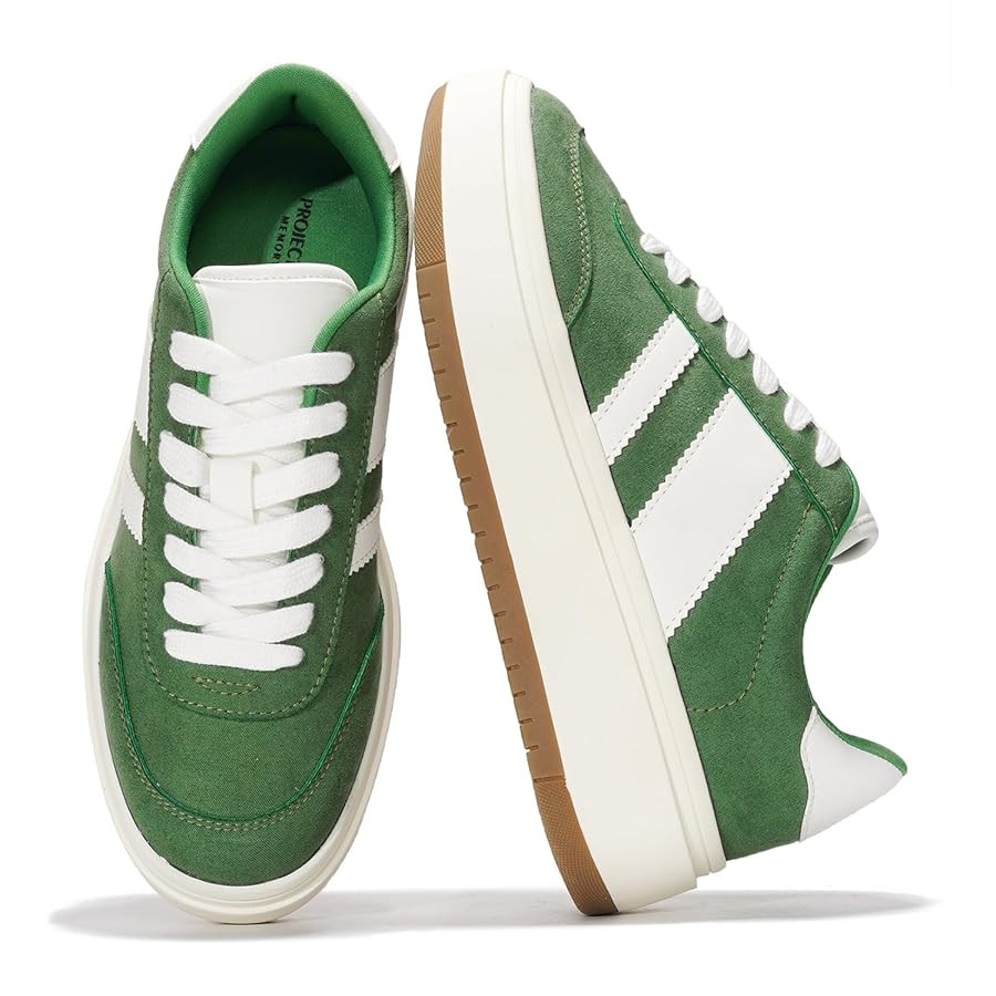 Project Cloud Platform Sneakers for Women - Lightweight Memory Foam Insole Womens Sneakers - Non-... | Amazon (US)