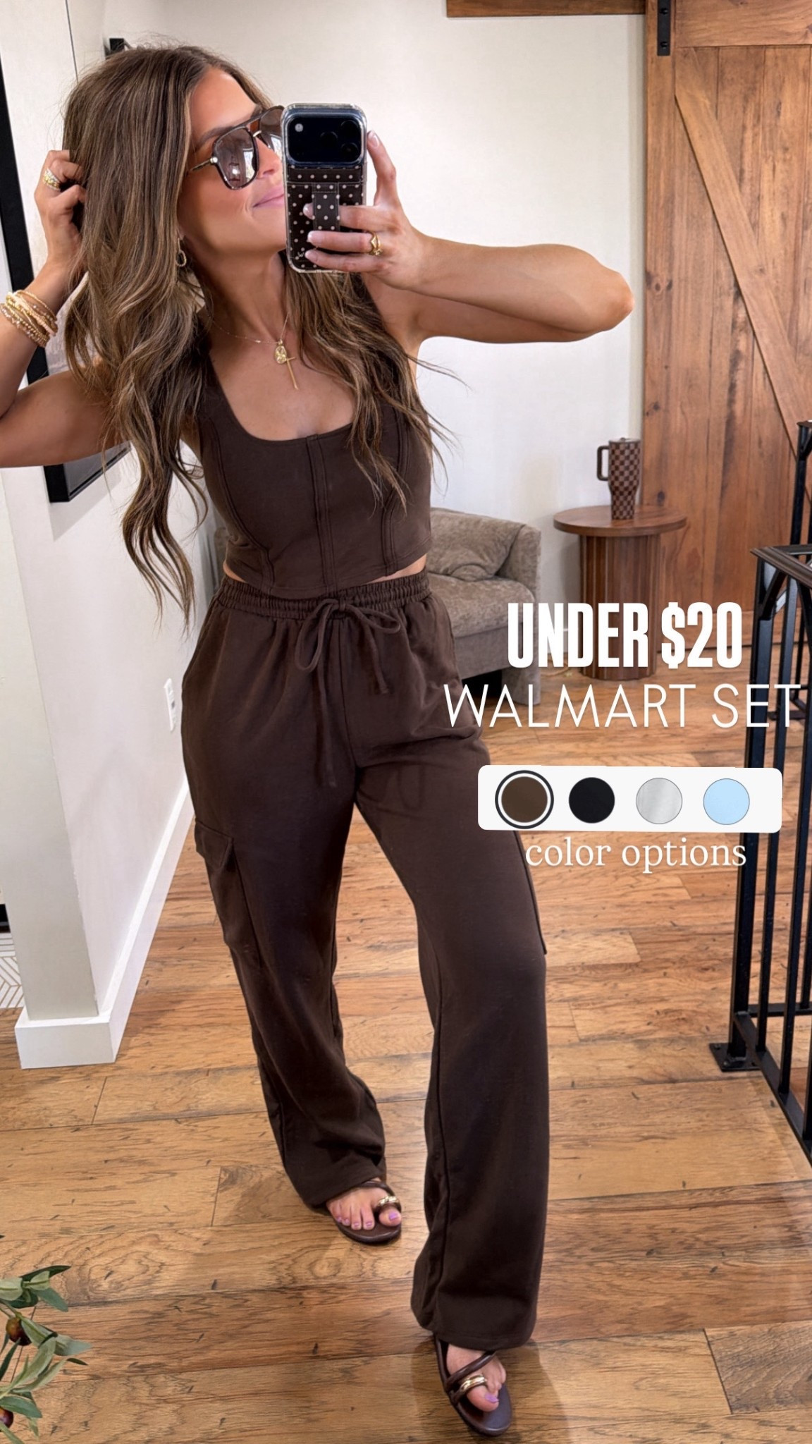 Grab these sets today before they are gone! I went with the size XS! 
@walmart @walmartfashion #walmartfinds #walmartfashion #momstyle #spring 