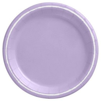 20ct Snack Plates Lavender - Spritz™ | Target