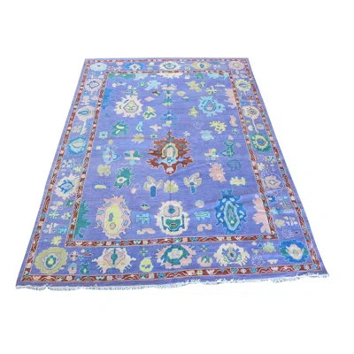 One-of-a-Kind Hand-Knotted Purple/Red 9' x 11'10" Wool Area Rug | Wayfair North America