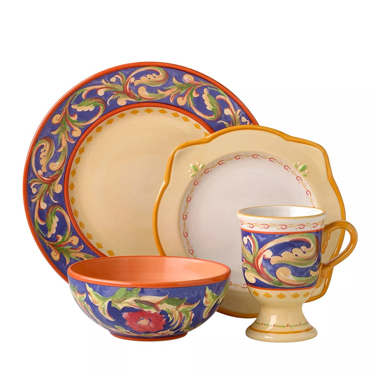 Pfaltzgraff Villa della Luna 16-pc. Dinnerware Set | Kohl's