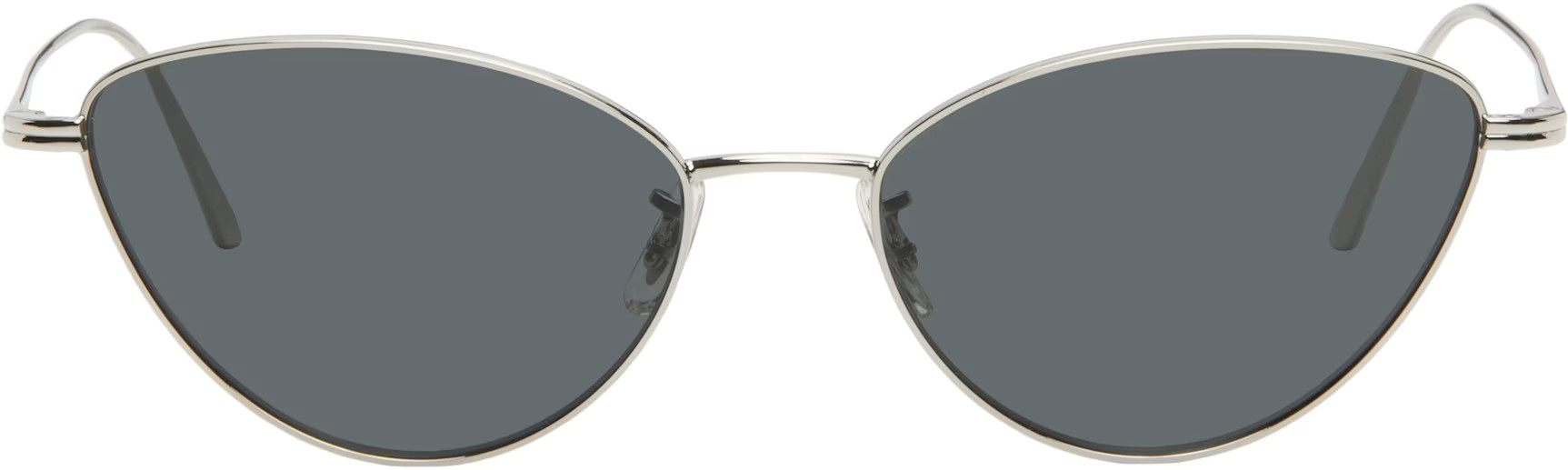 KHAITE - Silver Oliver Peoples Edition 1998C Sunglasses | SSENSE