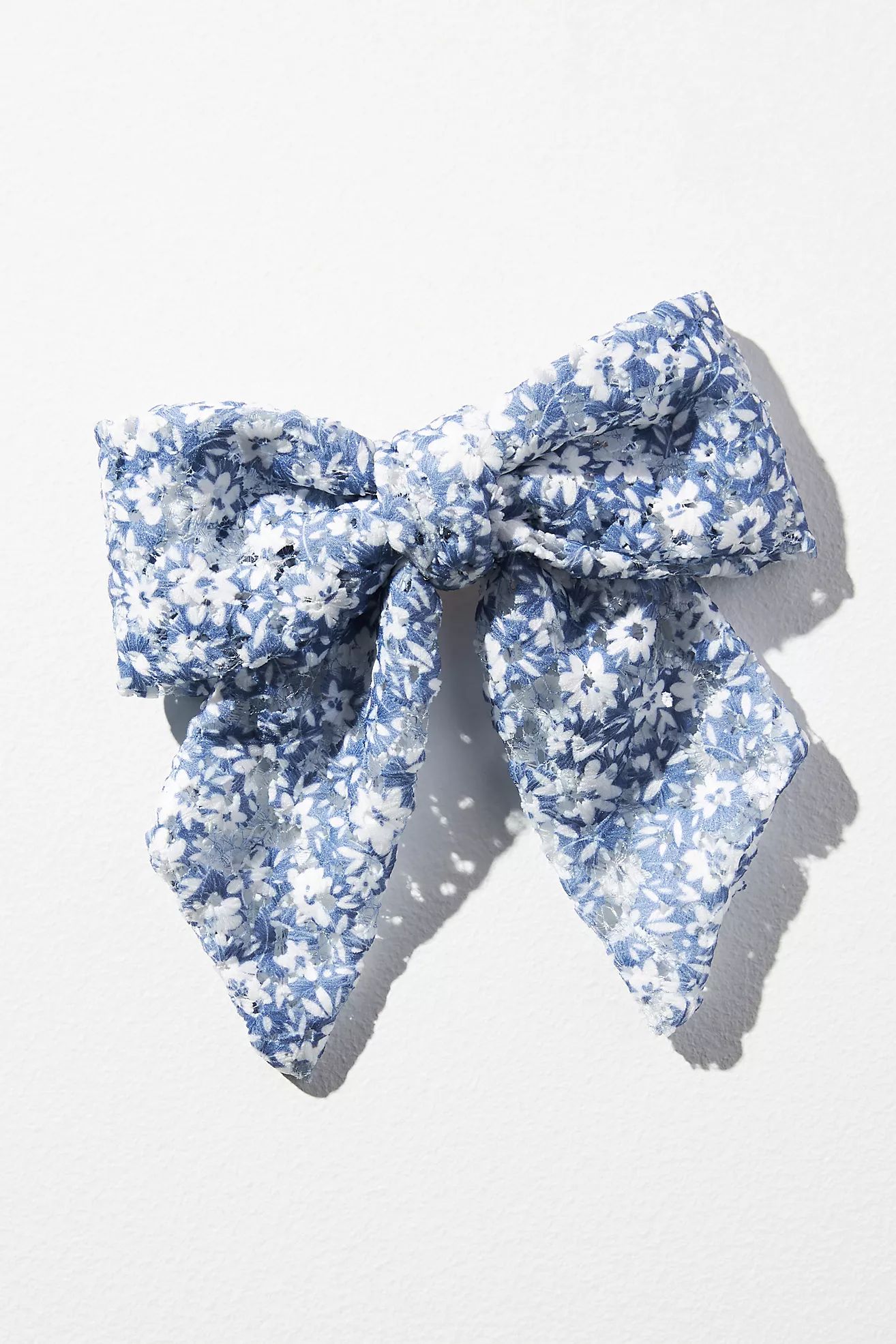 Precious Floral Hair Bow | Anthropologie (US)