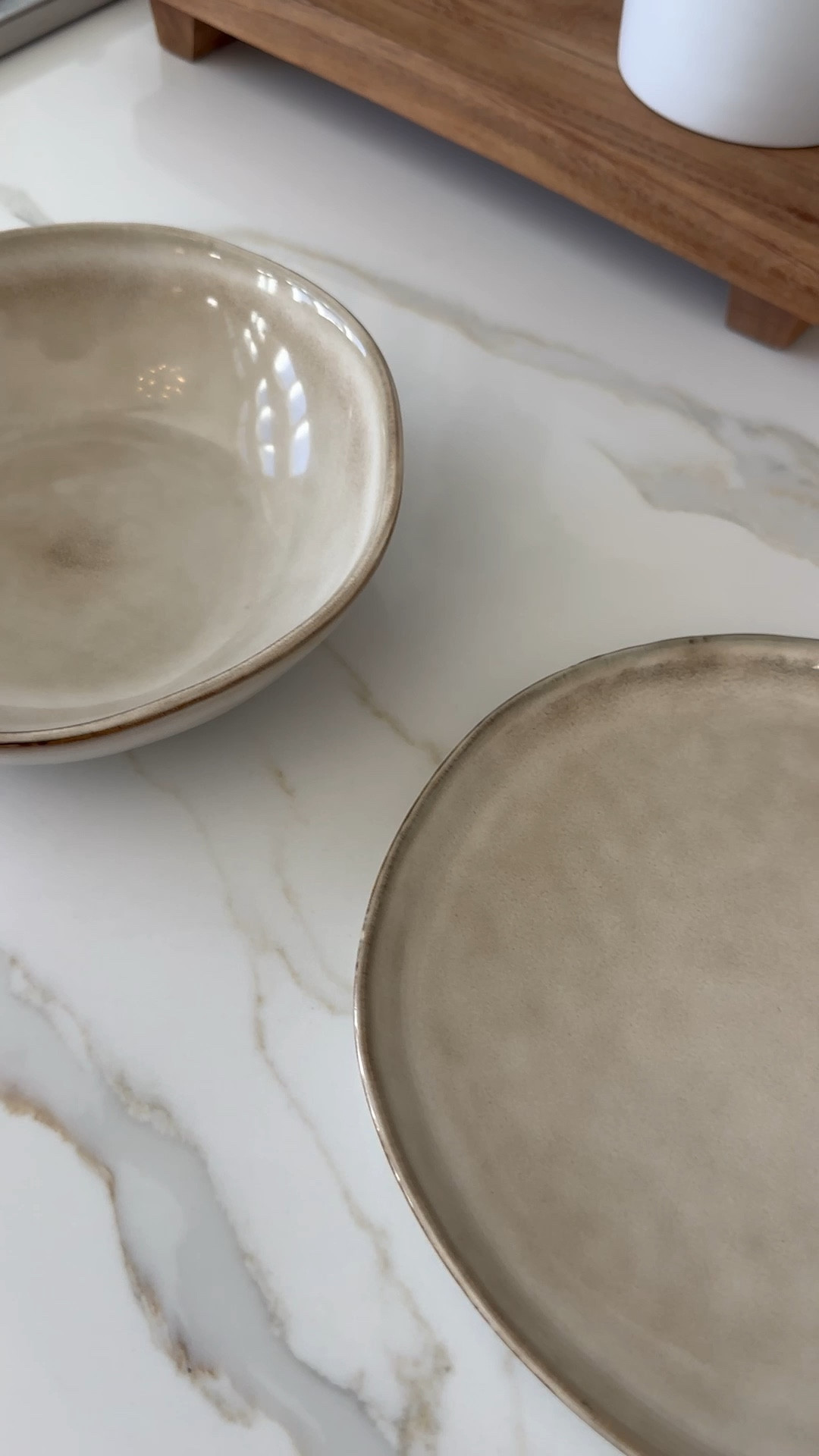 Obsessed with our new plates and bowls from Amazon! 

#LTKHome