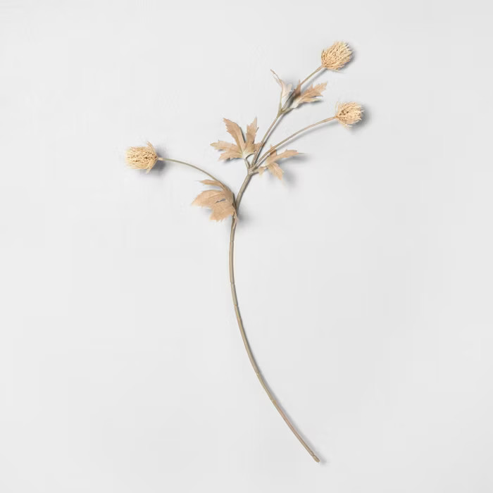 25" Faux Bleached Thistle Stem - Hearth & Hand™ with Magnolia | Target