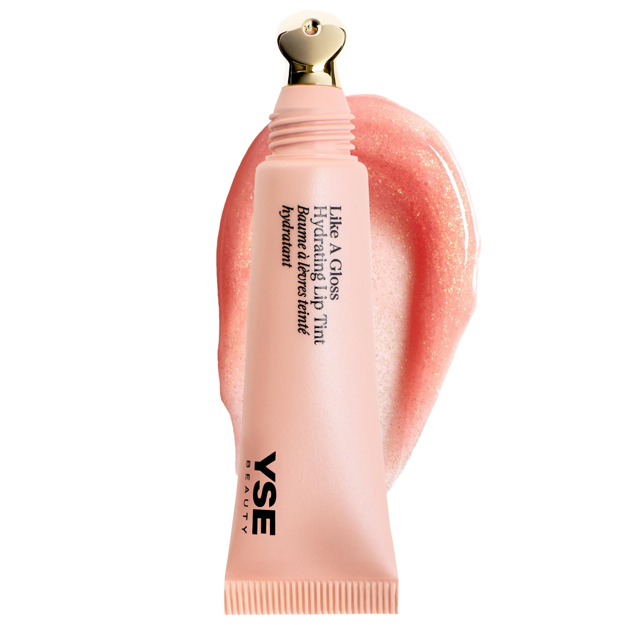 YISE Beauty Like A Gloss 3-in-1 Hydrating Lip Tint It Girl - shimmering peach-pink 0.42 oz/12 g | Sephora (US)