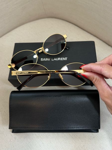 New YSL sunglasses! I honestly like the fit of these better than the Celine ones- come with case & box 