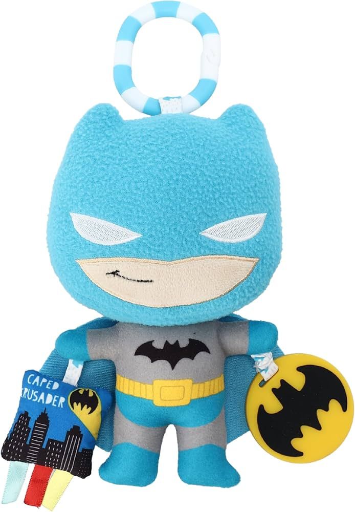 KIDS PREFERRED DC Comics The Batman Multi Sensory Activity Toy with Teethers, Crinkle Textures, a... | Amazon (US)