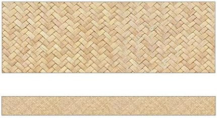 Amazon.com : Schoolgirl Style Simply Boho Wicker Bulletin Board Borders, 36 Feet of Straight, Wic... | Amazon (US)