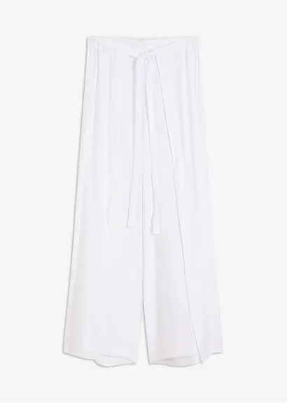 Palazzo-Hose aus fließendem Viskose-Mix | Bonprix DE