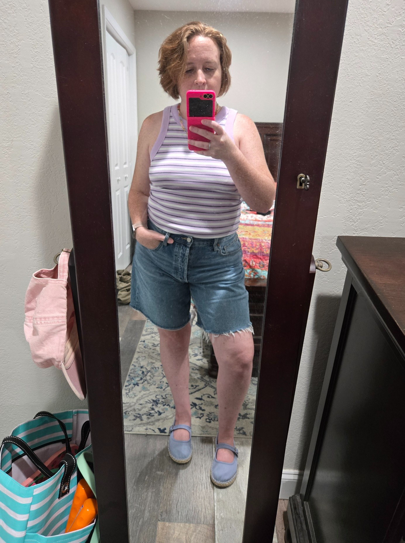 These snug-fit cropped tanks are a favorite right now. So comfy! 

 #LTKootd #LTKPetite