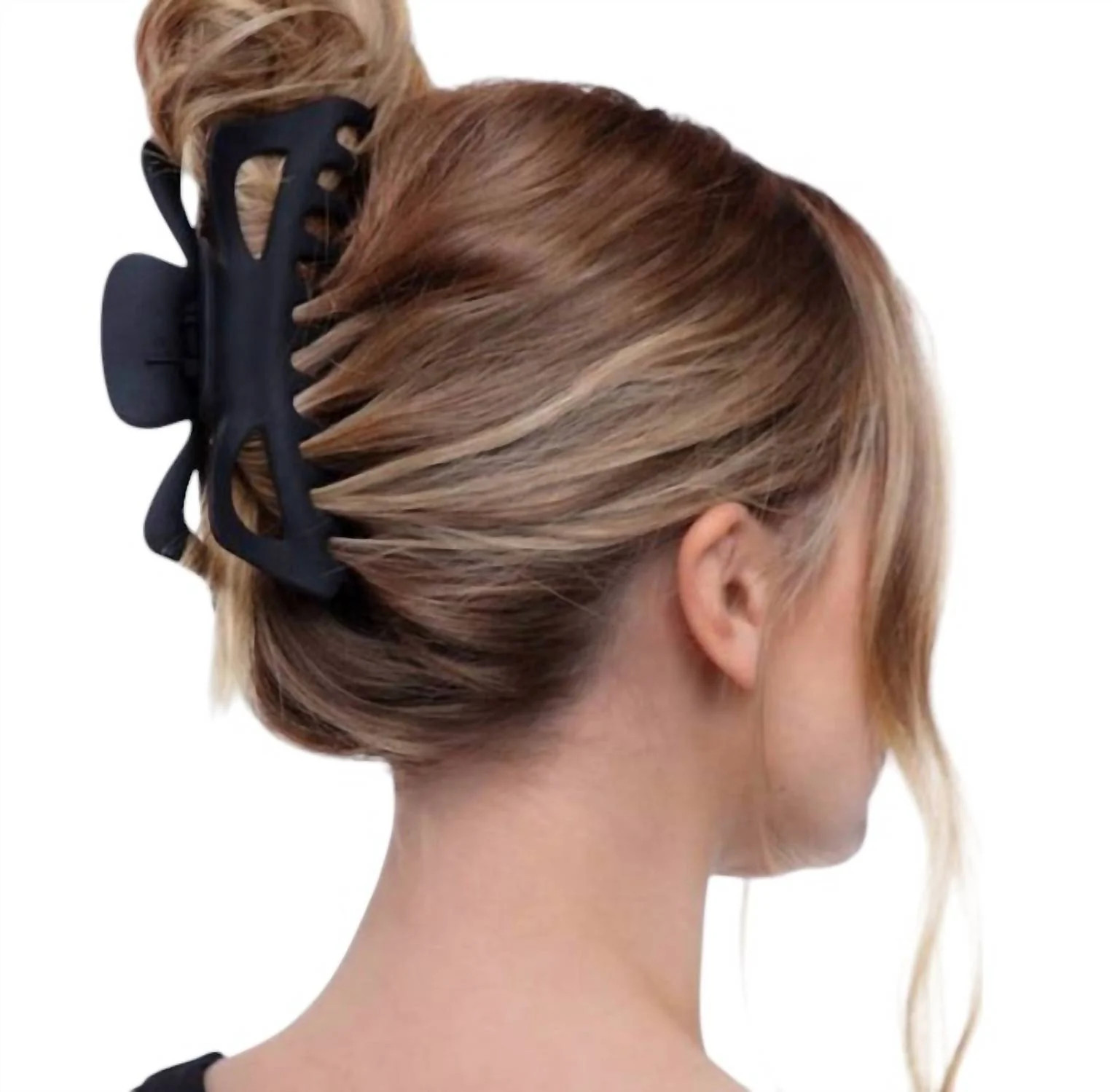 Women's Eco-Friendly Classic Hair Clips In Black | Shop Simon