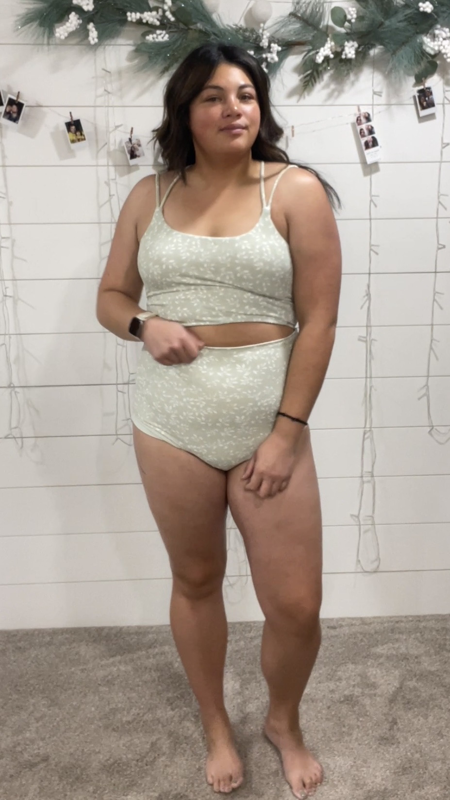 Sage leaf x Coral Reef Swim

#LTKMidsize #LTKSwim #LTKSaleAlert