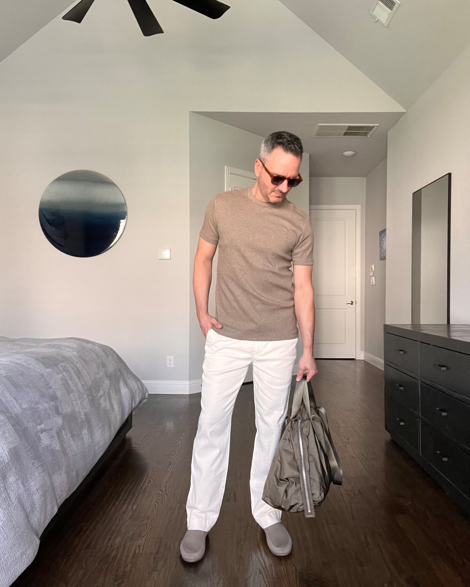 Neutrals done right: linen trousers, a textured ribbed tee, and tonal loafers that keep everything sharp without overthinking it.

#menswearinspo #springoutfitsmen #summeroutfitsmen #neutralpalette #linenlook #modernmenswear #effortlessstyle

#LTKootd #LTKSeasonal #LTKMens