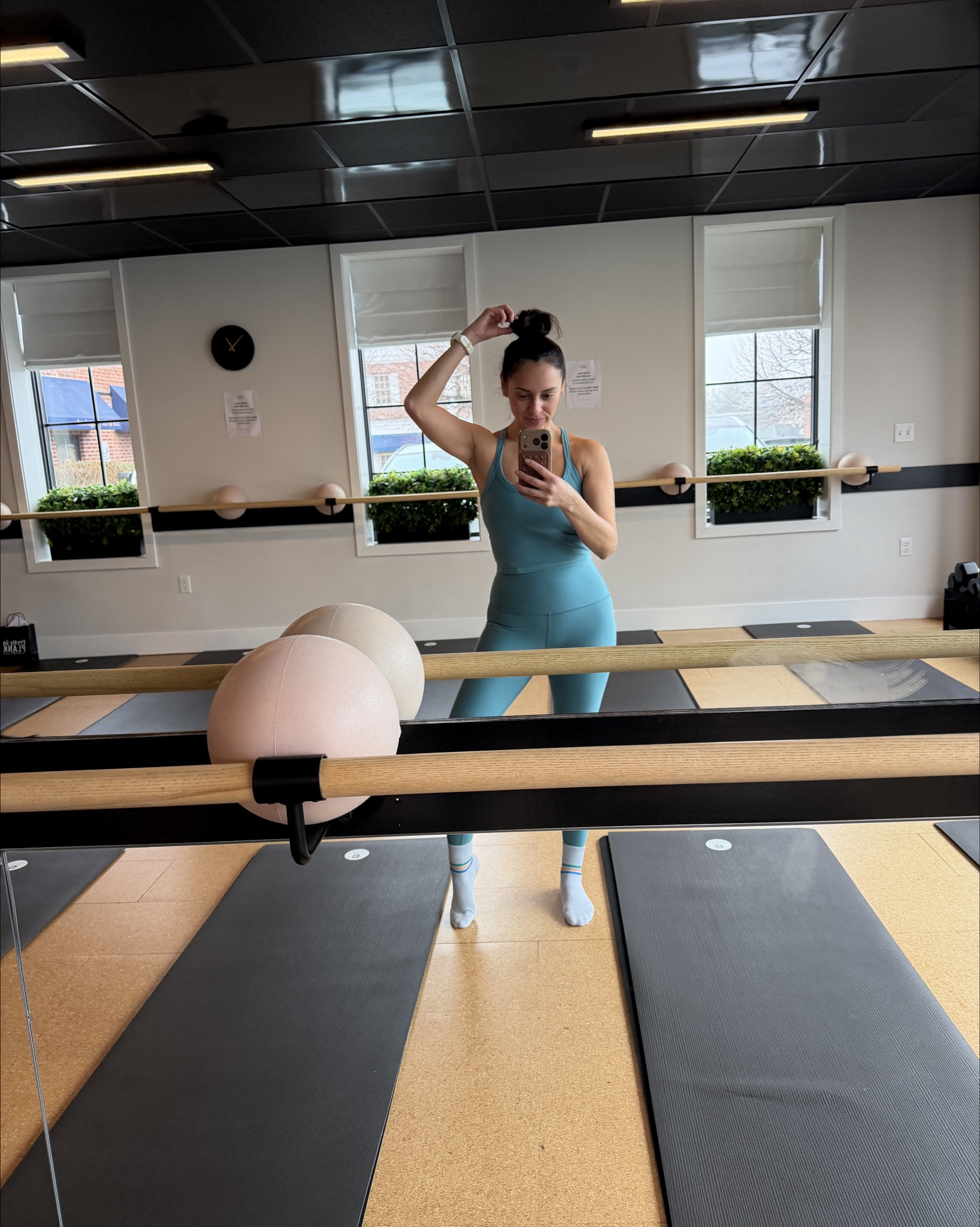 My favorite workout set. I’m always reaching for my beyond yoga sets. They are so soft and comfortable but still hold you in. Wearing a size small in top and bottom  

#LTKActive #LTKPetite #LTKfitnessgoals