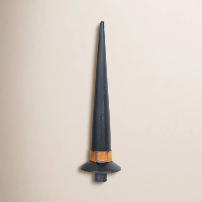 Unscented Witch Hat Shaped Taper Candle | Wayfair North America