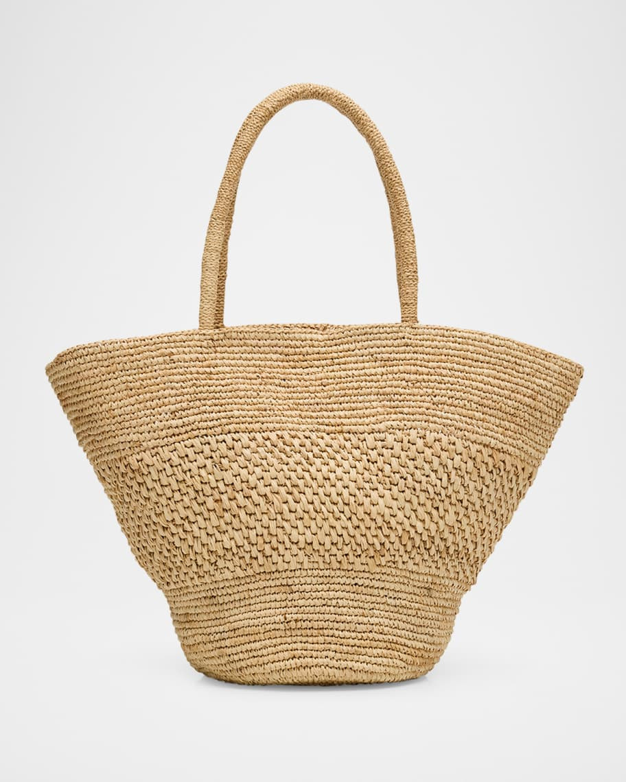 Emilie Tote Bag in Raffia | Neiman Marcus