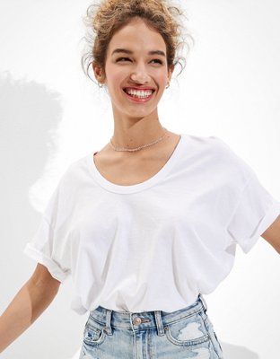 AE Scoop Neck T-Shirt | American Eagle Outfitters (US & CA)