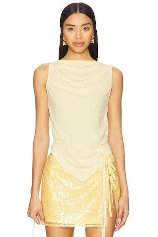 Geel Portia Top in Butter Yellow from Revolve.com | Revolve Clothing (Global)