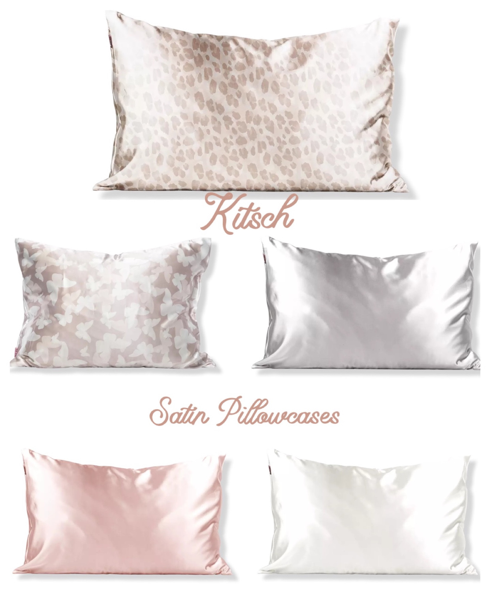 Save 30% now! Kitsch Satin Pillowcases 

Satin Pillowcase, Kitsch pillowcase, silk pillowcase, leopard pillowcase, beauty finds, ulta finds, Valentine’s Day gift, beauty find

#LTKunder50 #LTKbeauty #LTKsalealert