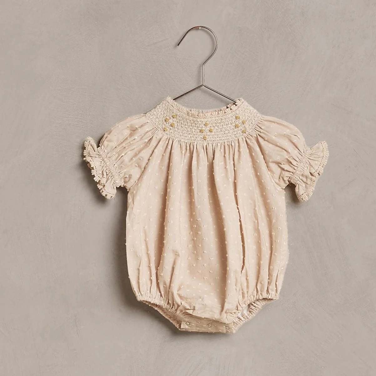 Maddie Romper, Ecru | SpearmintLOVE