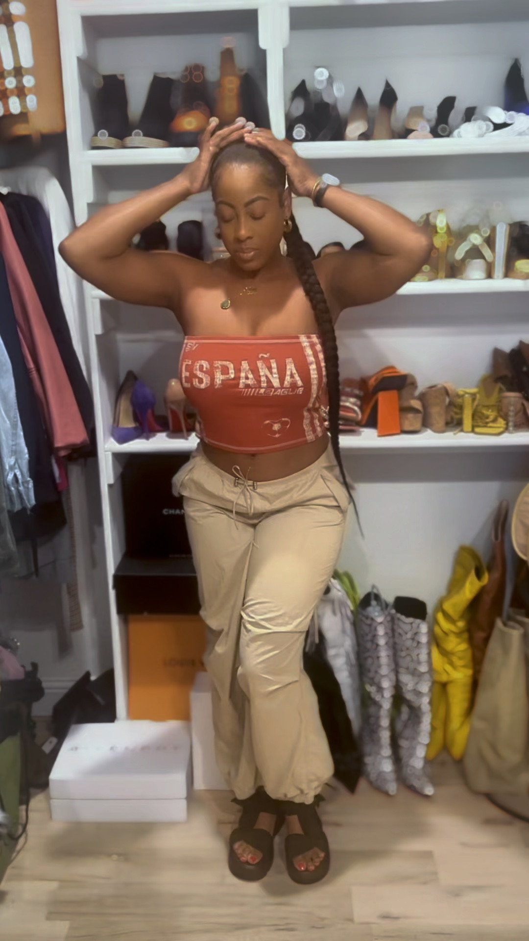 This summer I have been jumping on different trends and one that I am loving is the Y2K Revival! 

I love nostalgic moments and this is the time I really started owning my style. Low rise jeans, tube tops, chunky shoes and accessories were the move back then and I'm glad these trends are spinning the block. 

What trend from the years 2000s do you miss most? Comment below! 



#LTKStyleTip #LTKFindsUnder100 #LTKShoeCrush