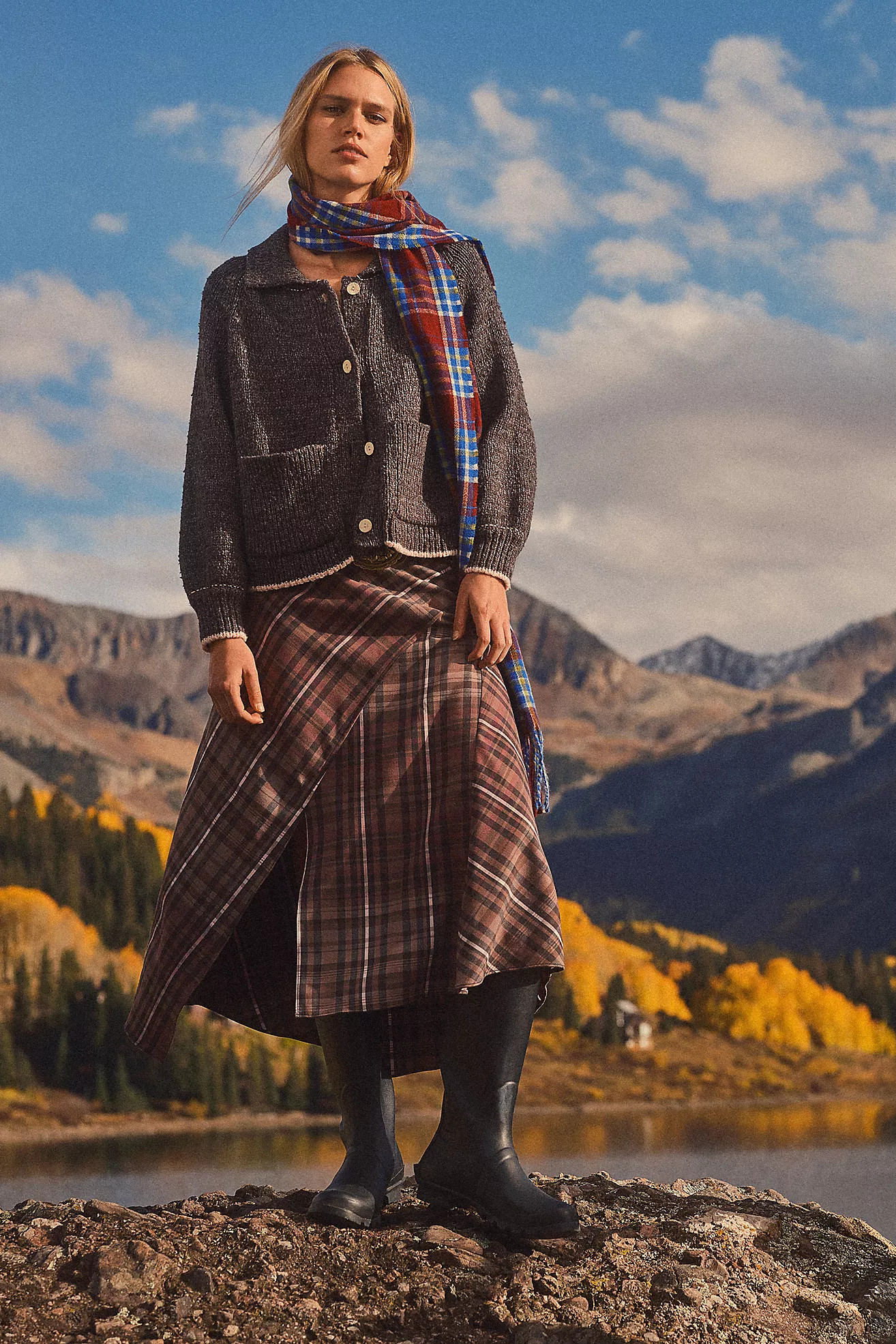 The Jesse Dog Icon Cardigan Sweater by Pilcro | Anthropologie (US)