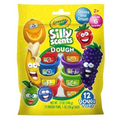 Crayola 12ct Silly Scents Dough Tubs | Target