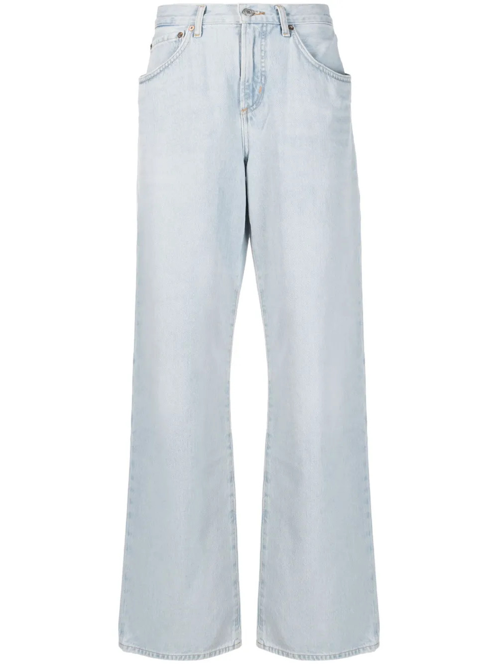 AGOLDE Fusion high-waist wide-leg Jeans - Farfetch | Farfetch Global