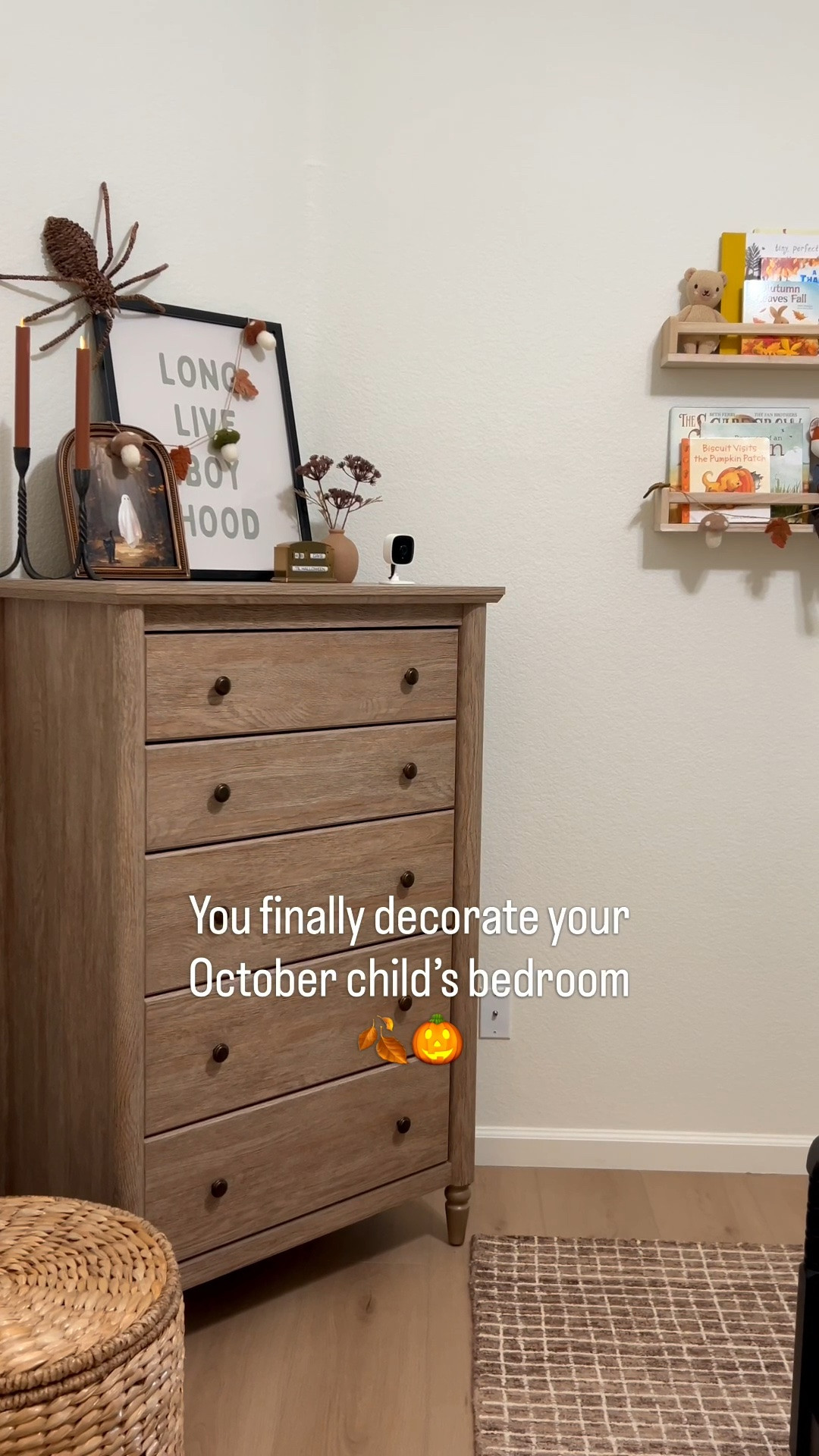 Henry’s bedroom is ready for Fall/ Halloween season 🍂🎃

Linked everything I could find!

#LTKSeasonal