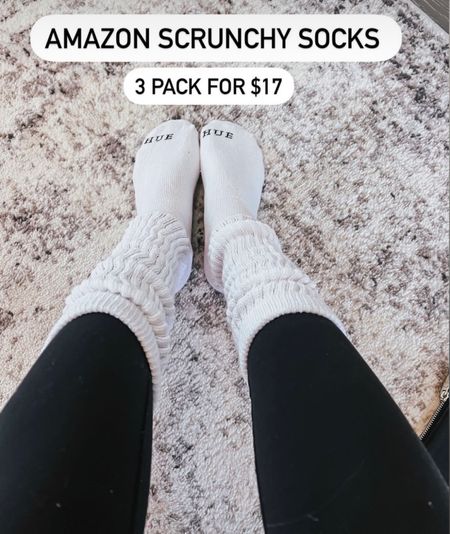 Viral Amazon scrunchy socks! 

#LTKfitness #LTKfindsunder50 #LTKstyletip