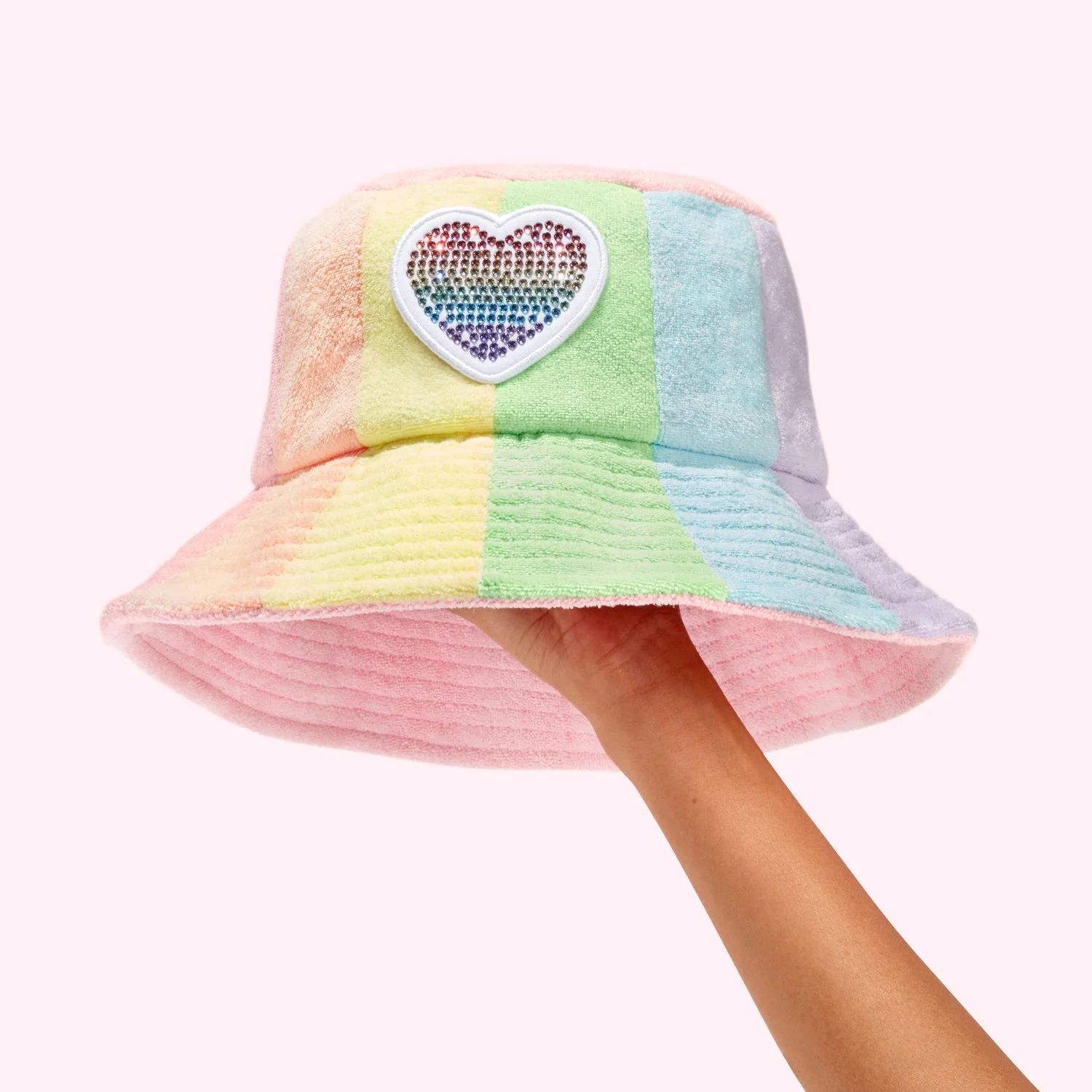 Rainbow Terry Bucket Hat | Stoney Clover Lane