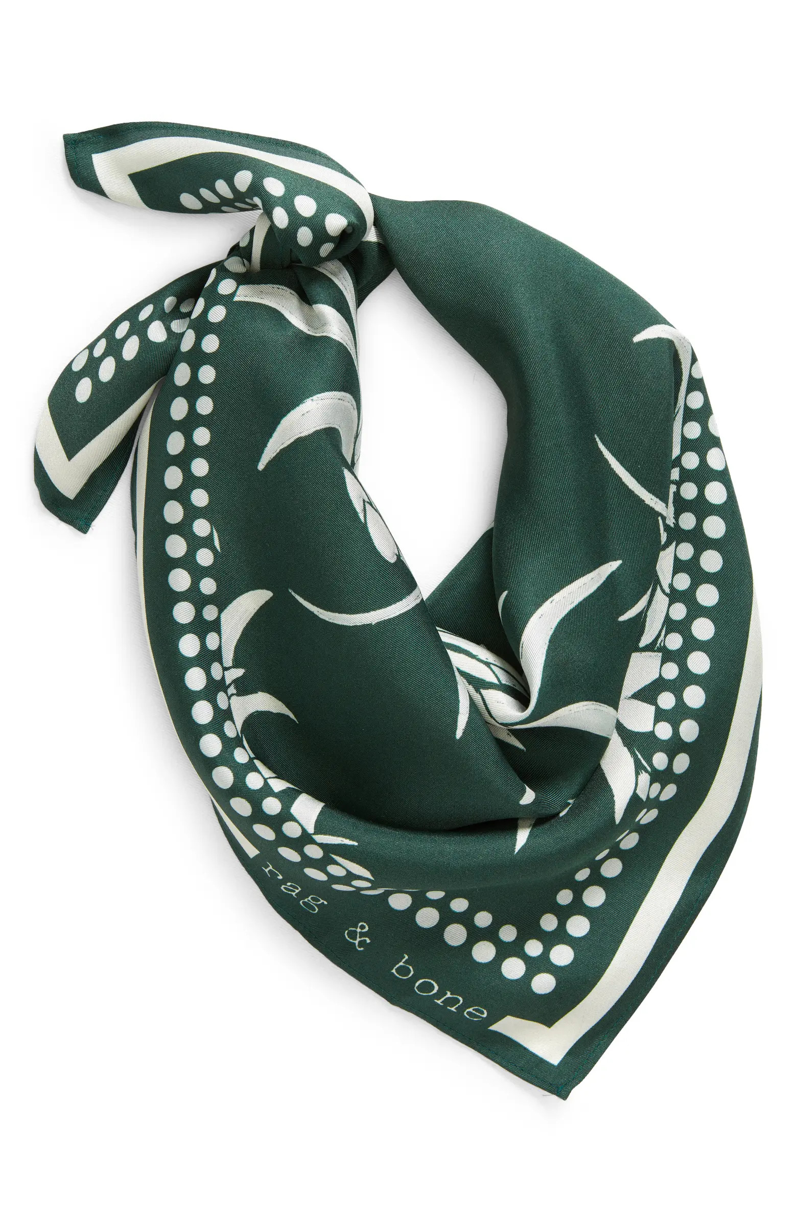 rag & bone Pineapple Floral Silk Blend Bandana | Nordstrom | Nordstrom