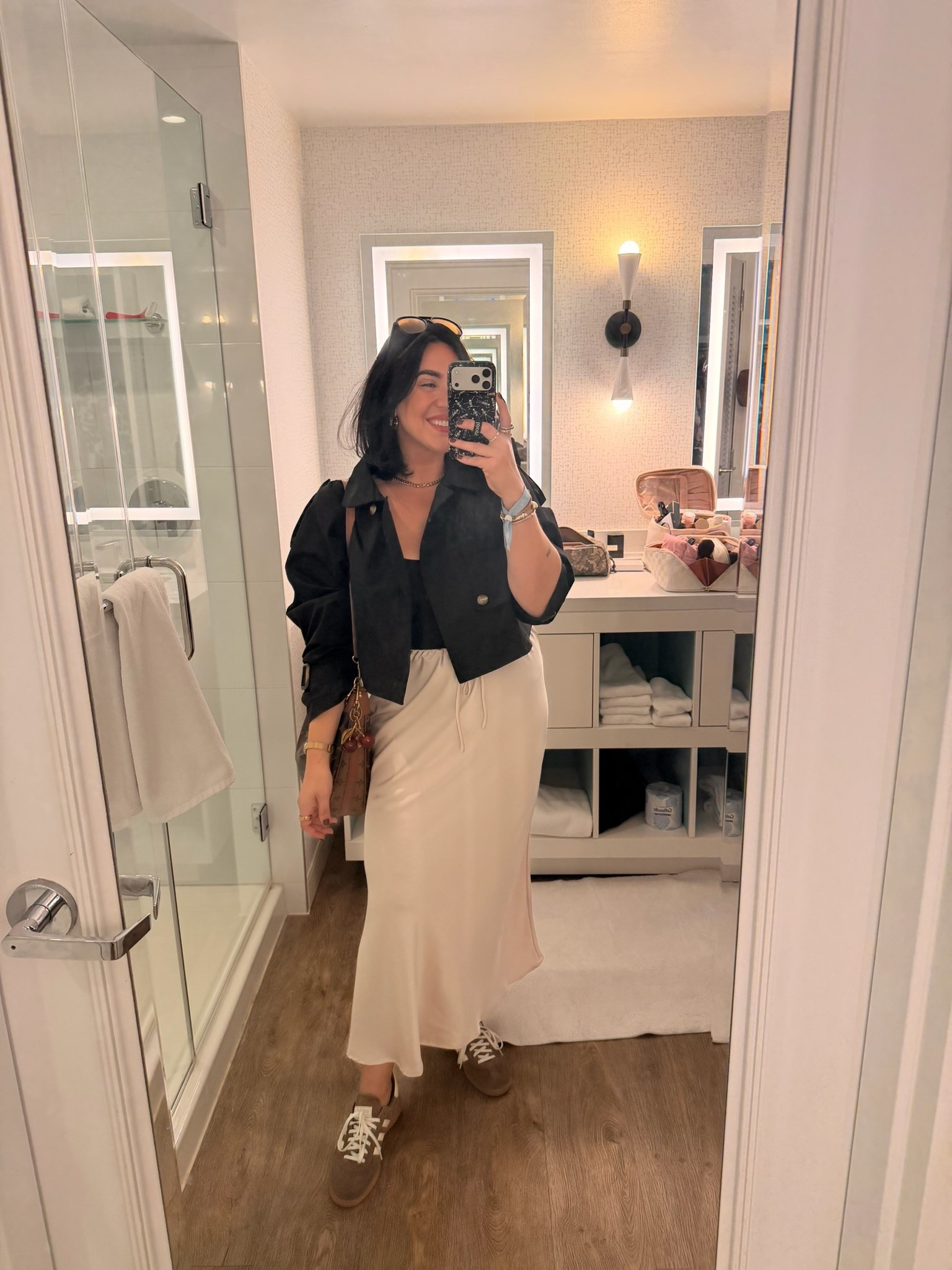 Comfy edgy & chic conference outfit. Business casual, work outfit, fall Amazon outfit! I threw this together last minute and feel so comfy! 

Amazon fall outfit, maxi dress outfit, holiday outfit 

#LTKFindsUnder50 #LTKSeasonal #LTKStyleTip