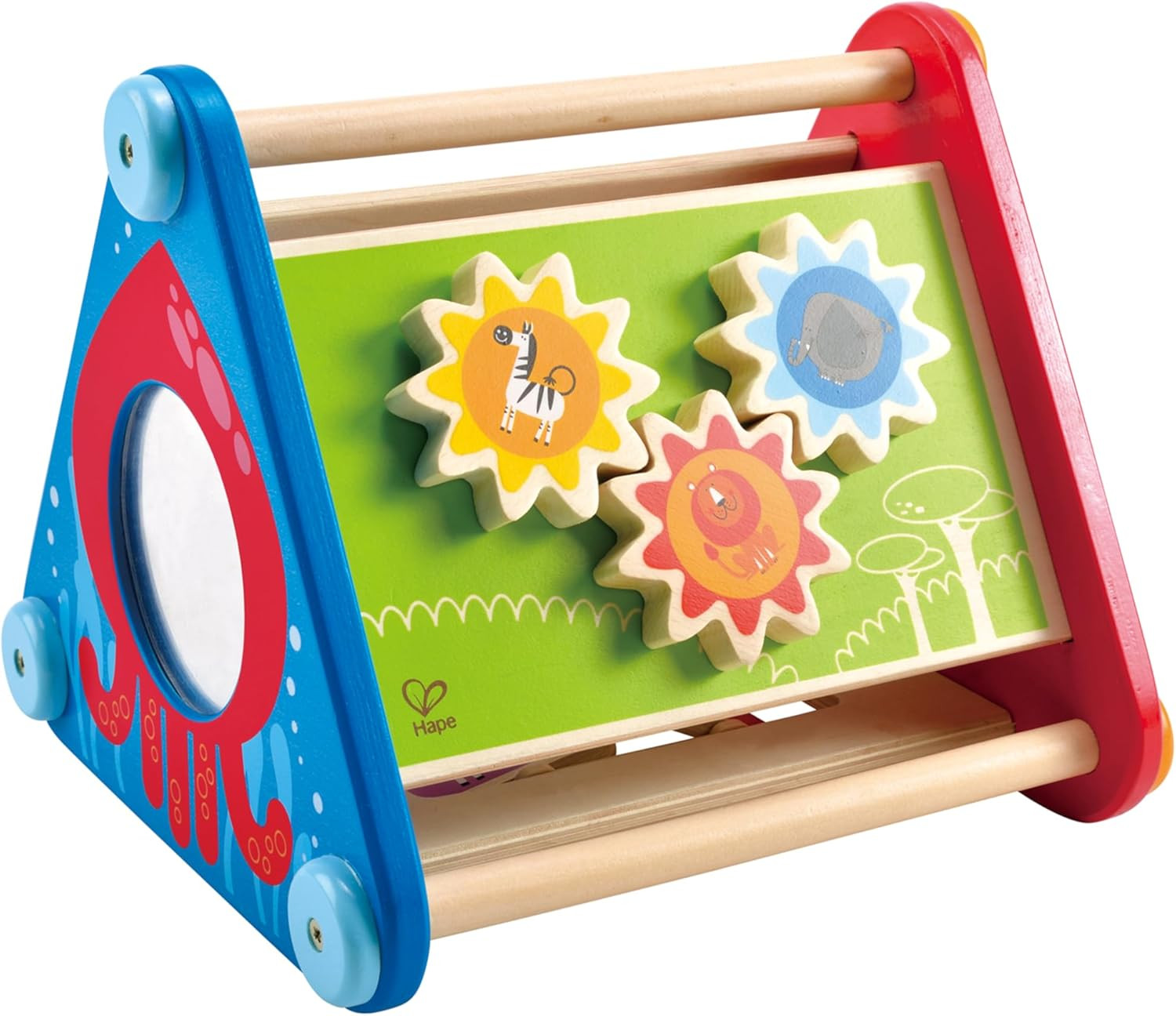 Hape Wooden Take-Along Activity Box| Kids' Early Educational Activity Center for Toddlers Ages 10... | Amazon (US)