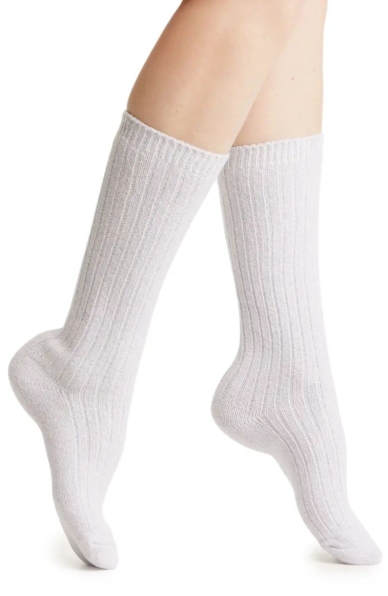 Ribbed Supersoft Slouch Crew Socks | Nordstrom