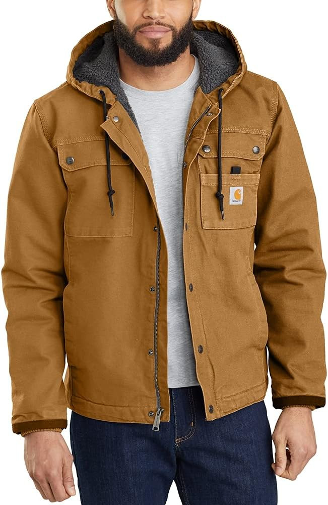 Carhartt Men's 103826 Bartlett Jacket - Sherpa Lined | Amazon (US)