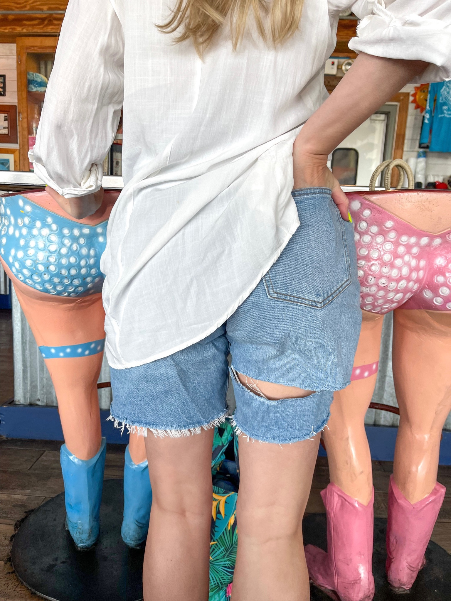 Abercrombie shorts, white button down shirt

#LTKstyletip #LTKSeasonal #LTKunder100