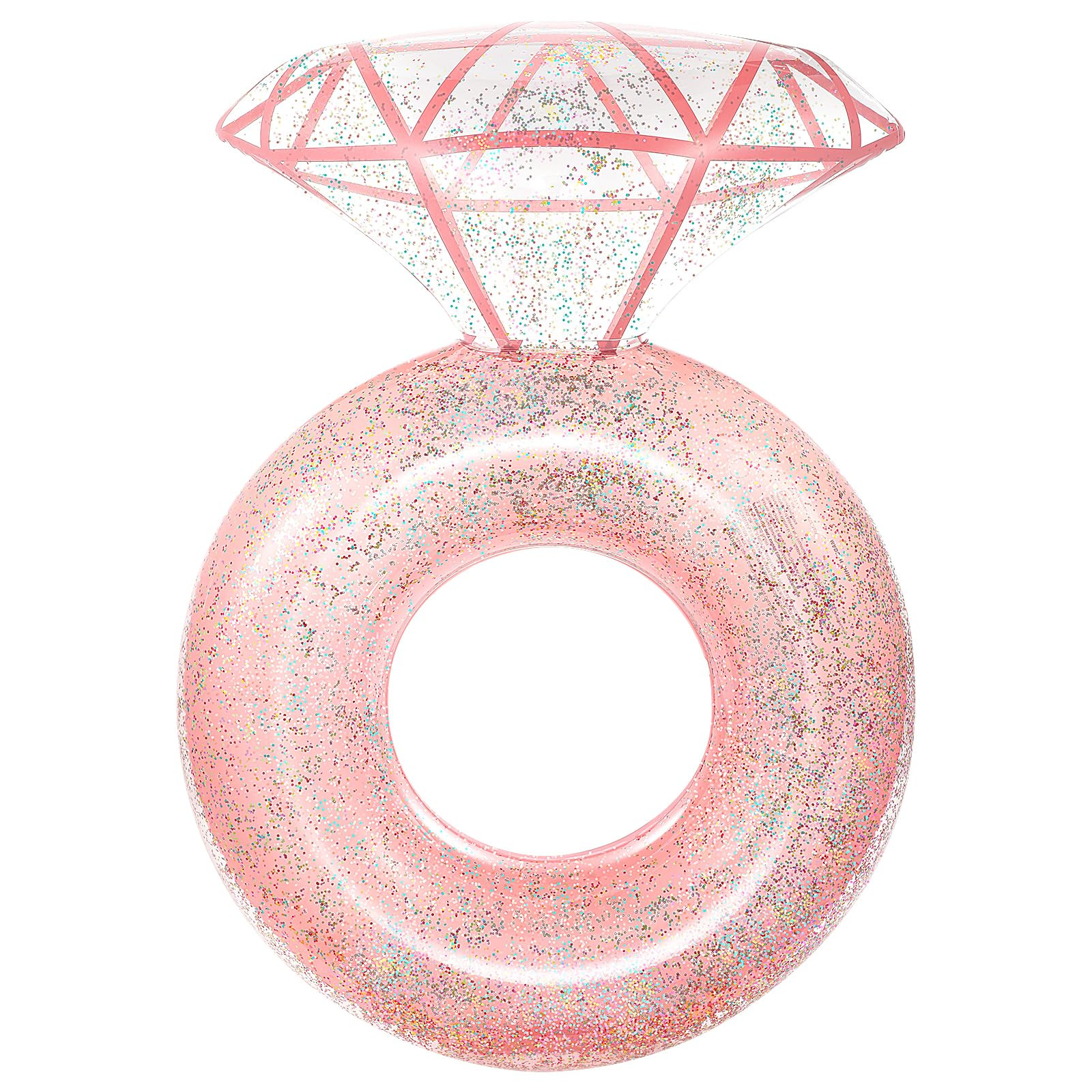 HeySplash Pool Floats, Inflatable Diamond Ring Pool Float, Large Engagement Ring Floatie for Bach... | Amazon (US)