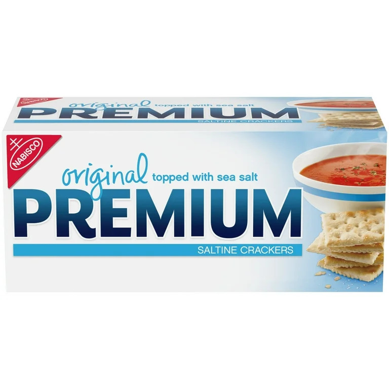 Premium Original Saltine Crackers, Holiday Crackers, 16 oz - Walmart.com | Walmart (US)