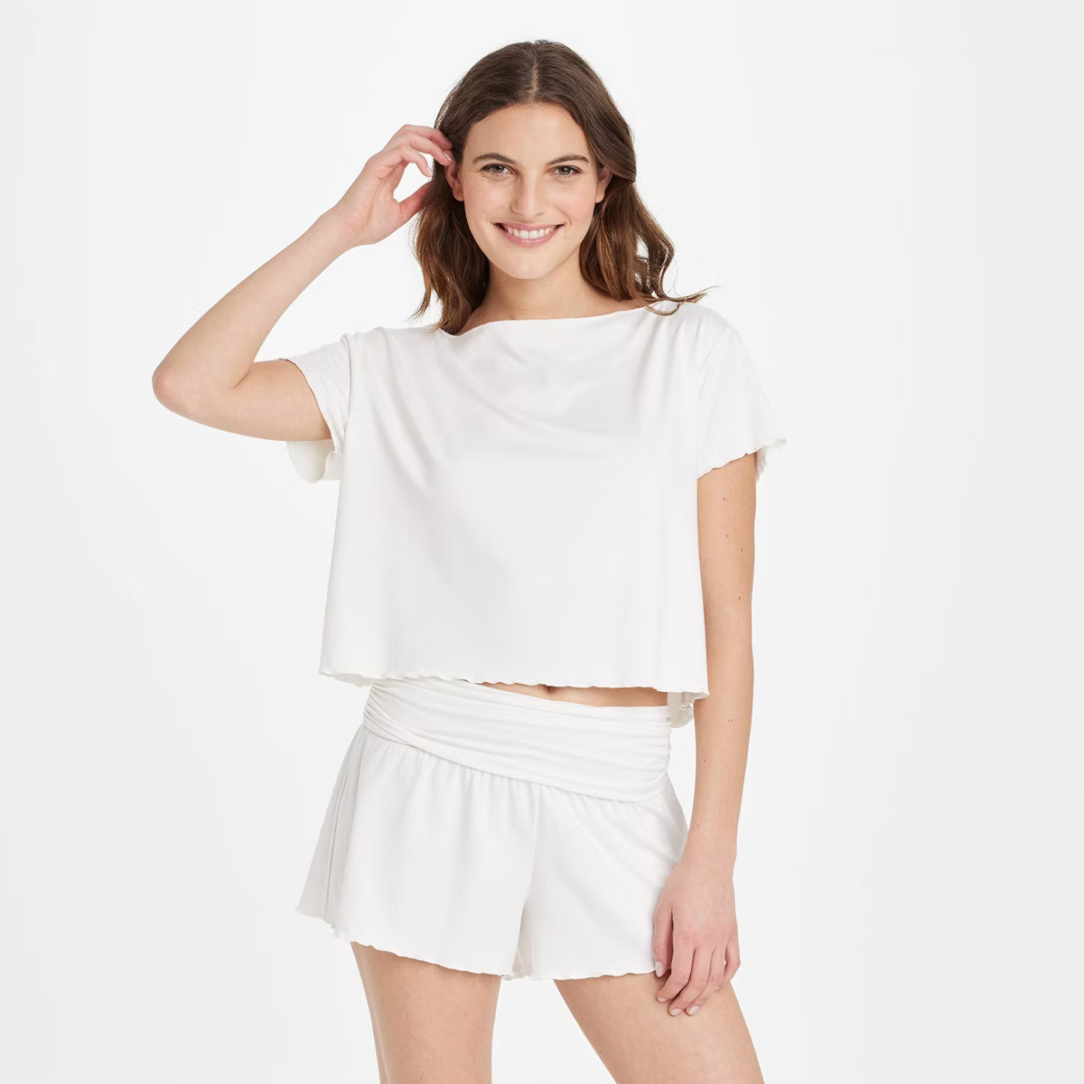 Women's Short Sleeve Top and Shorts Pajama Set - Colsie™ | Target