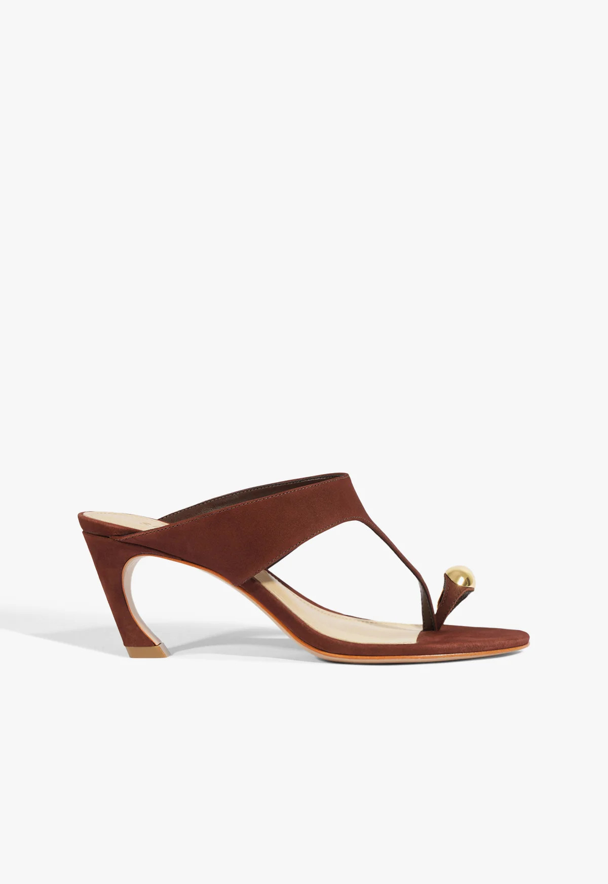Maisie Brown Mid Stiletto Heel Sandal | Schutz (US)