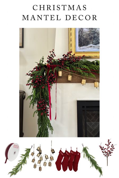 Christmas Mantel Decor