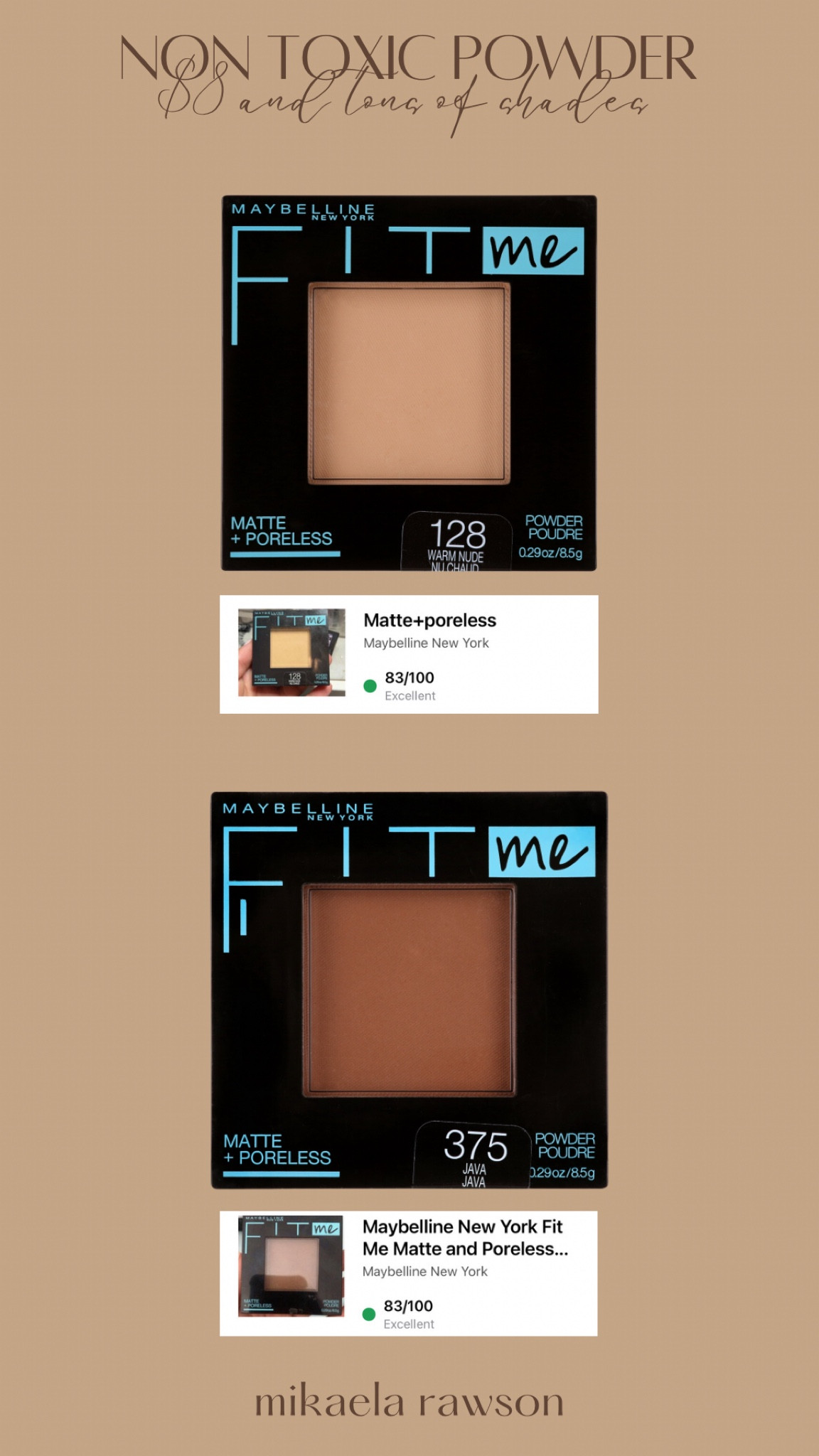 I’ve been using this powder for years!! I love it so much and the ingredients are clean! Yay! ☺️

#LTKbeauty