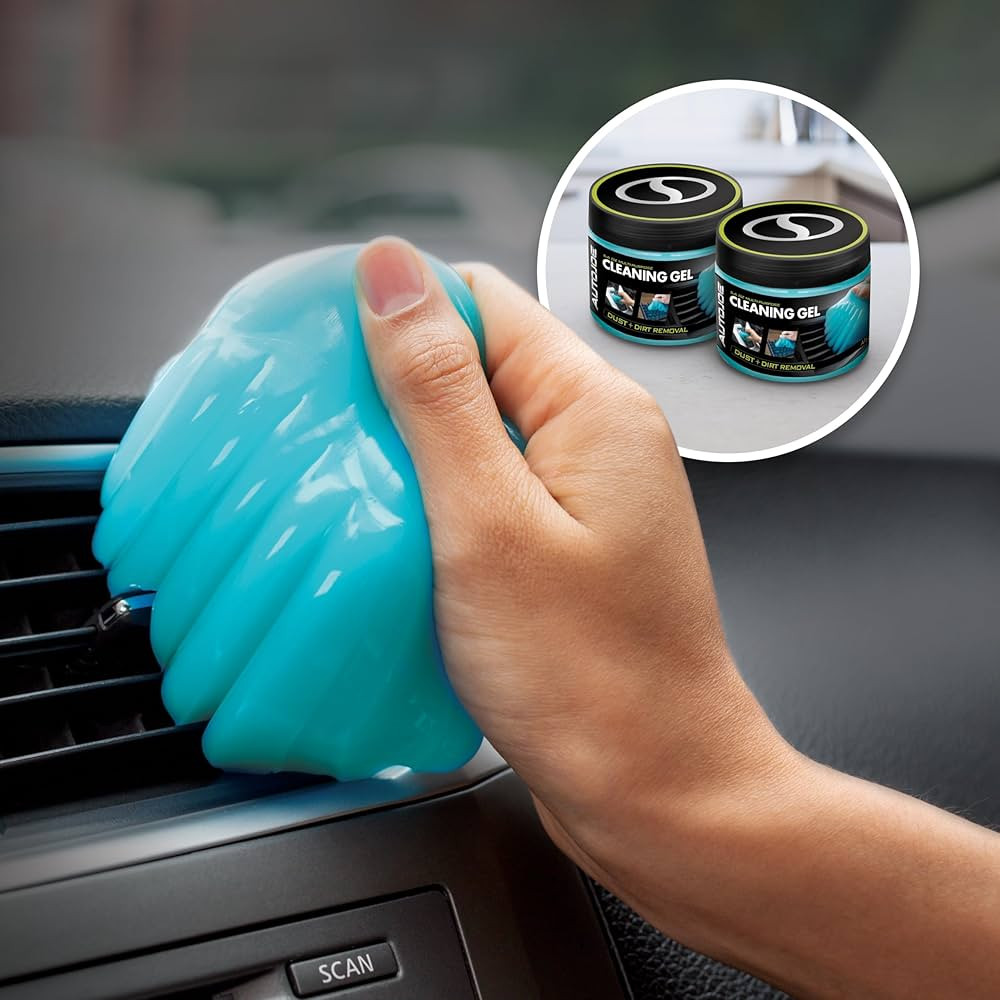 Car Cleaning Gel, Automotive Dust Car Crevice Cleaner, Slime Auto Air Vent and Interior Detail Re... | Amazon (US)