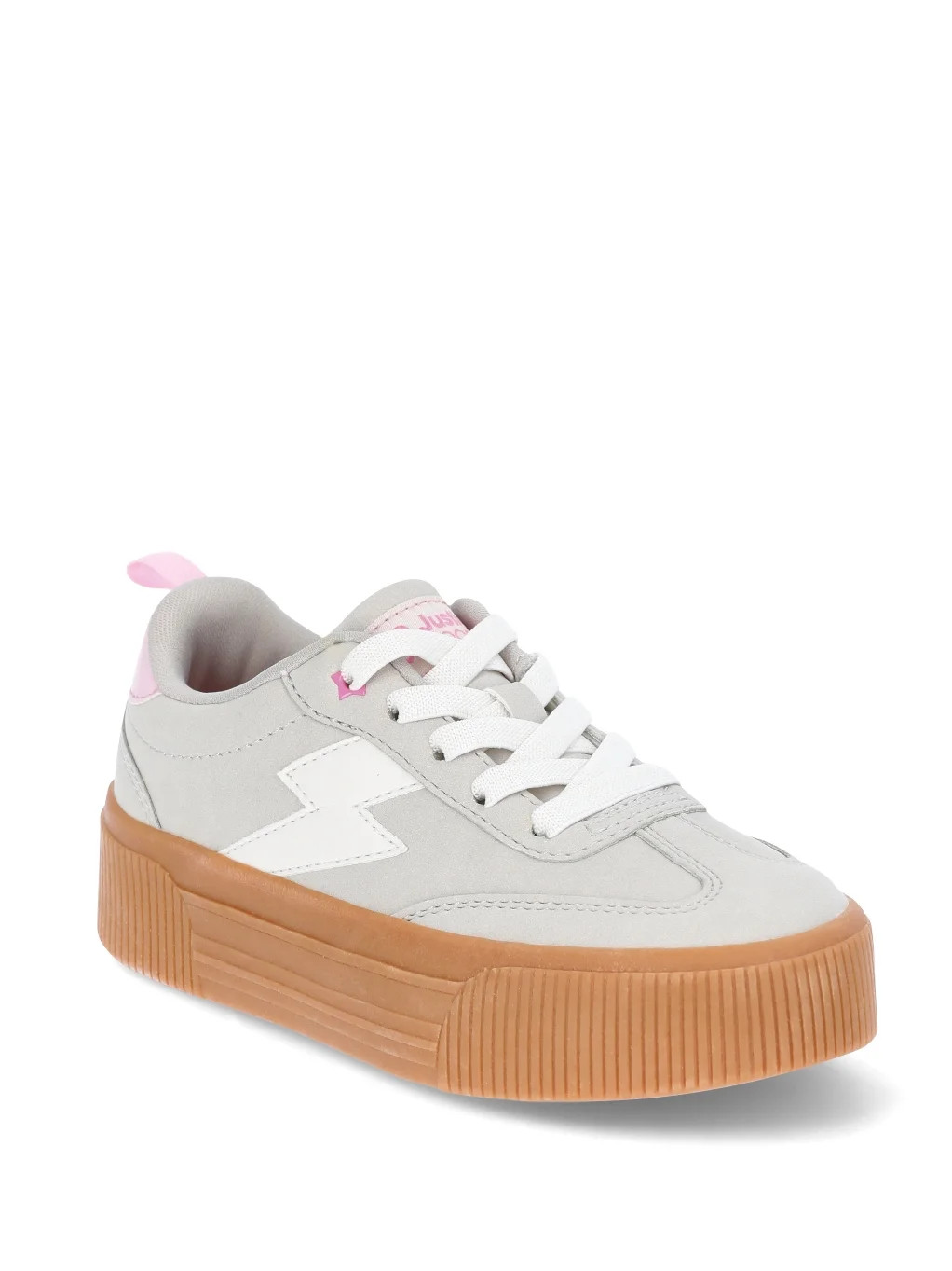 Justice Little Girl & Big Girl Platform Court Sneakers - Walmart.com | Walmart (US)