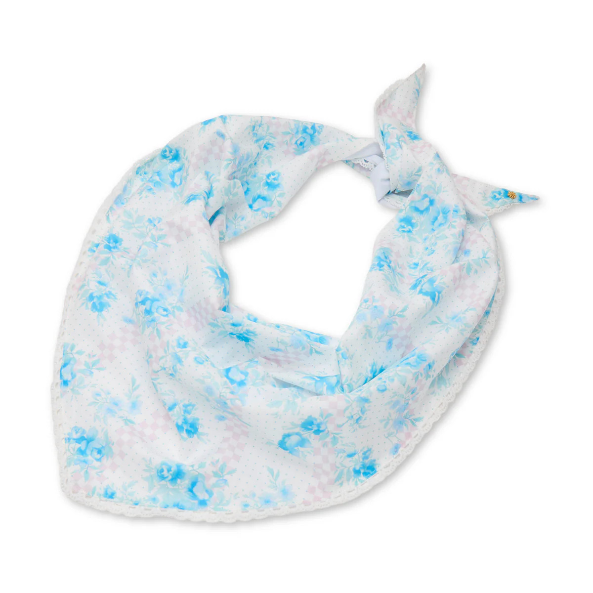 LITTLE HOUSE ON THE PRAIRIE™  MA AUDREY EYELET TRIM SCARF | LELE SADOUGHI