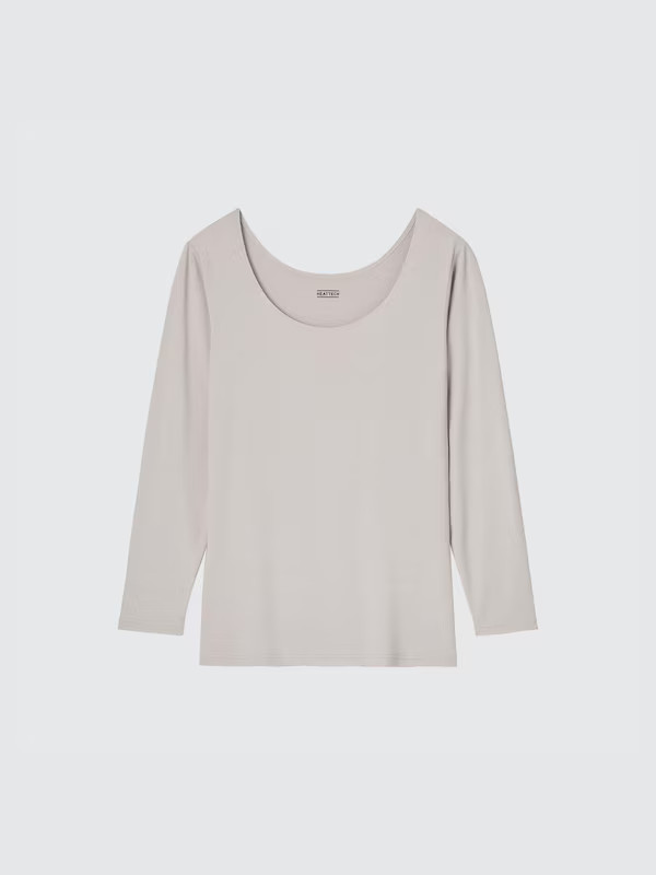HEATTECH Thermo-Longsleeve Met Lage Hals | Uniqlo NL