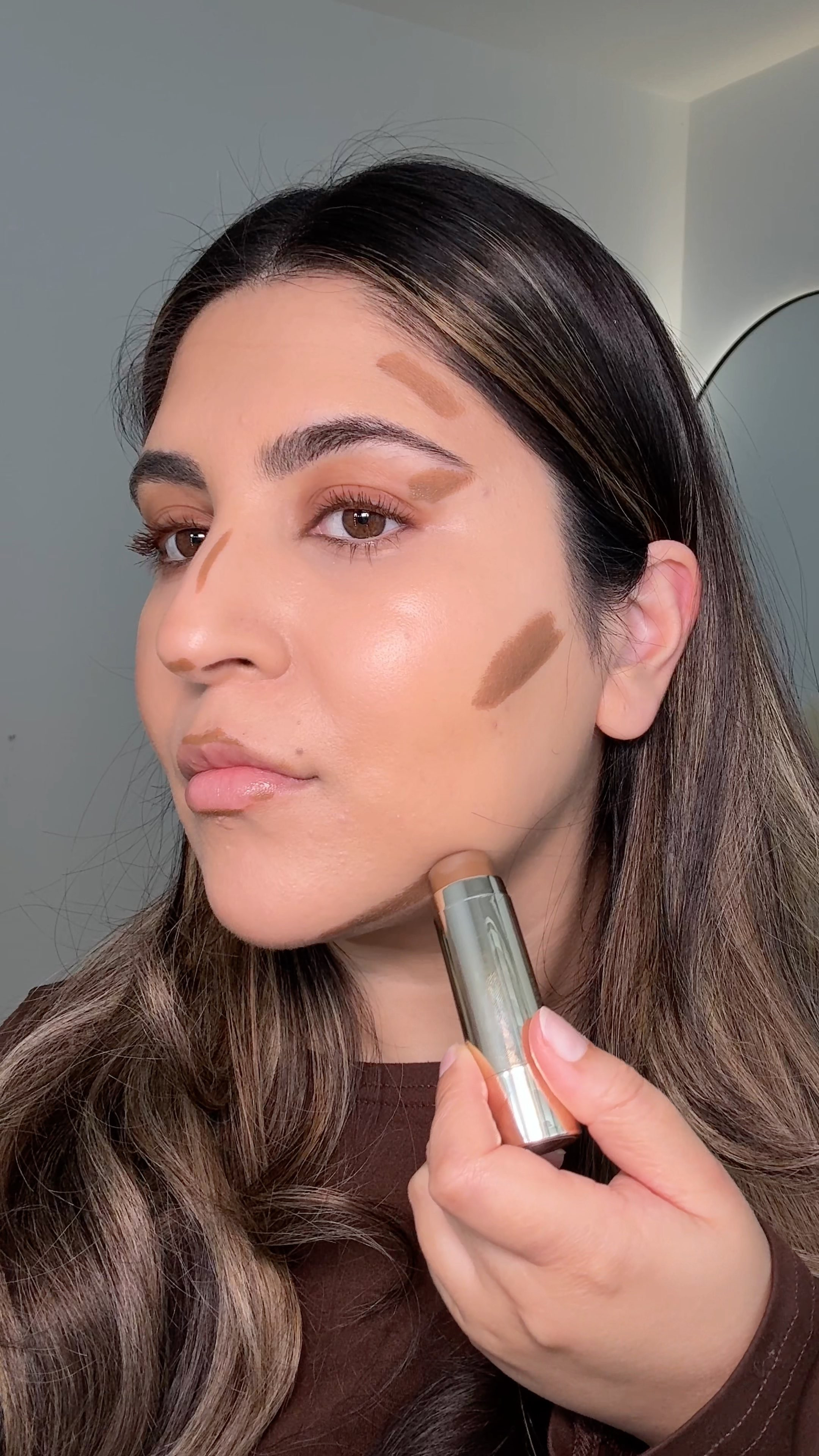 contour for light to medium skin tones - iconic London contour stick in shade "curve" 

 #LTKbeauty #LTKgiftguide