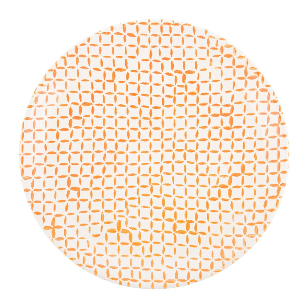 A by Amara - Sugarbush Terracotta Dinner Plate - Orange | Amara (UK)